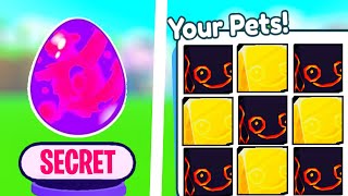 SECRET GLITCH GIVES INFINITE HUGE HELL ROCK IN PET SIMULATOR X