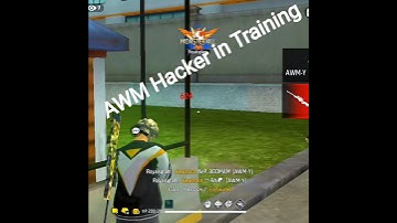AWM hacker in training#freefire #shorts #hacker