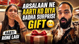 Arsalaan Gave Aarti a Big Surprise Gift 😍 | Aarti Started Crying 😭 | AtrangiArsalaan❤️