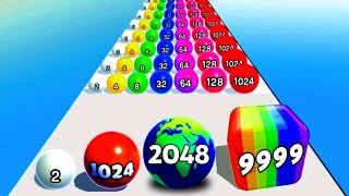 56789 Levels TikTok Satisfying Mobile Games Ball Run 2048, Snake Colorful, Going Ball Gameplay HGYF