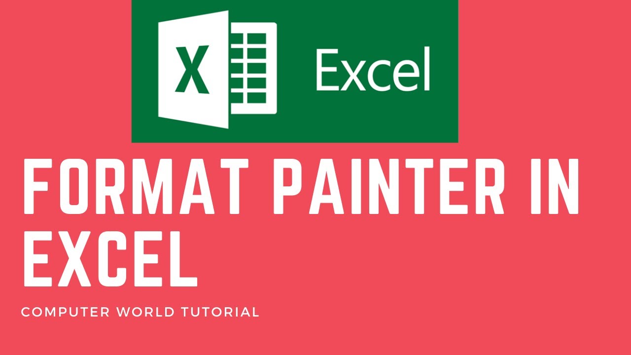 Format Painter In Excel !! Full Excel Course. - YouTube