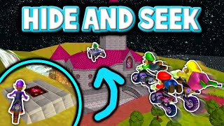 Mario Kart Wii Hide \& Seek on MODERN CUSTOM TRACKS!