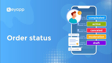 Order status on mobile app promotion platform Keyapp.top.