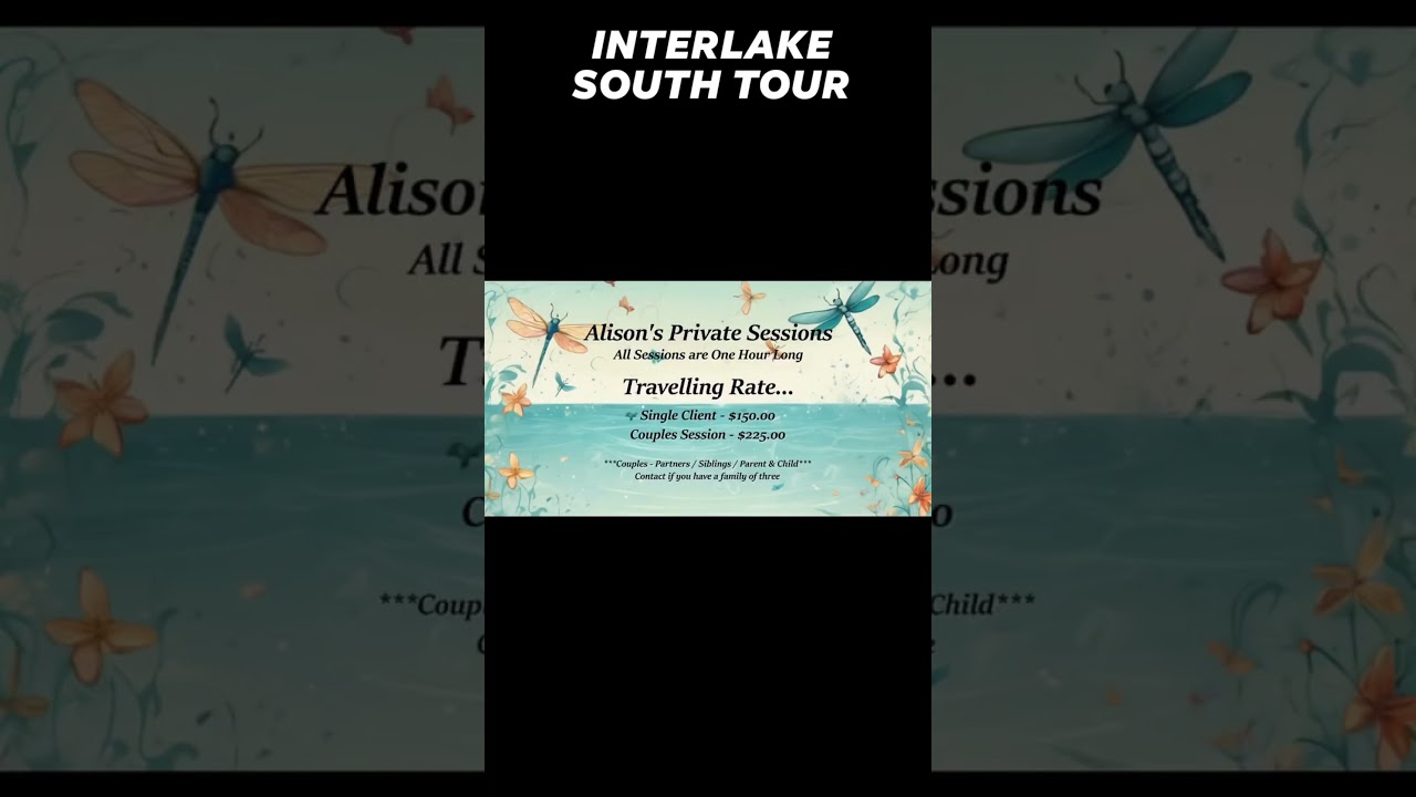 Interlake South Tour - September 24th - October 12th