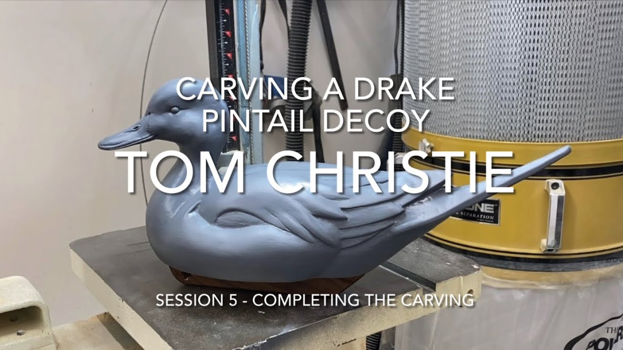 Вырезание шилохвоста селезня. Занятие 5 — Завершение вырезания и проверка плавучести