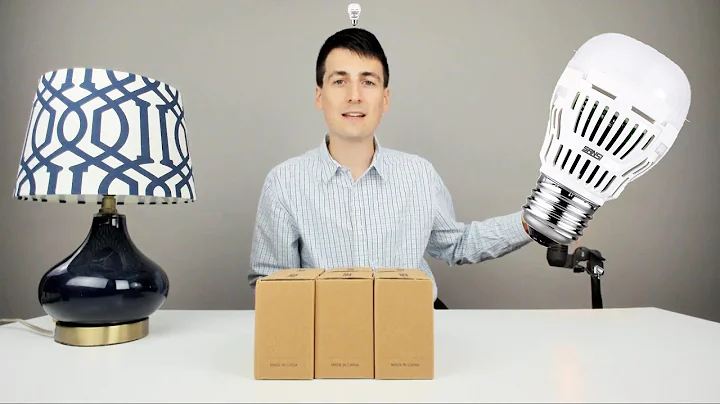 SANSI 8W LED Bulb Review | SANSI LED Bright Bulb 3000k A15 Unboxing