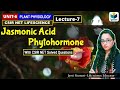 JASMONIC ACID AND ITS SIGNALING PATHWAY |PHYTOHORMONE (PART-7)|CSIR NET|