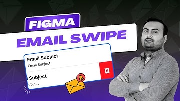 Email Swipe & Delete Interaction with Figma | Figma Prototyping