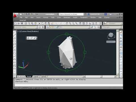 How to draw 2D & 3D Convex Hull in AutoCAD with Geometric Tools of InnerSoft CAD