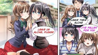 [Manga Dub] The two girls start acting like my girlfriend after I saved them... [RomCom]