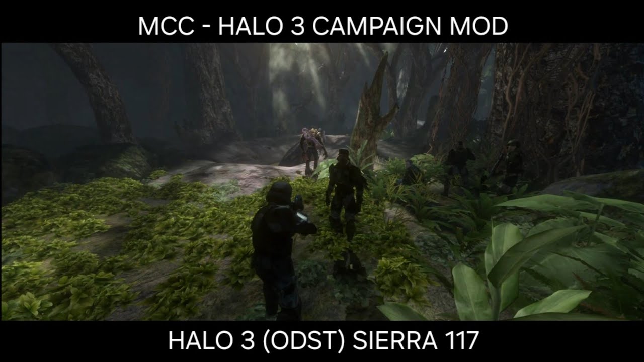 Halo MCC: Halo 3 Campaign Mod - Halo 3 (ODST) SIerra 117 - YouTube