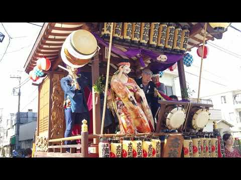 福生八雲神社祭礼志茂町囃子蓮