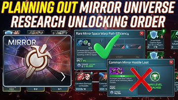 Mirror Universe Research Progression Plan: Which Are Worth Unlocking 1st? | Star Trek Fleet Command