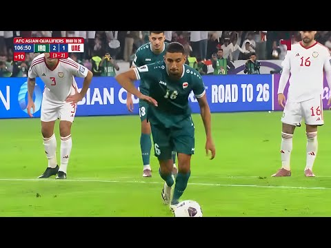 هدف أمير العماري القاتل يقود العراق اليوم للفوز على الامارات في الملحق الآسيوي  1  2
