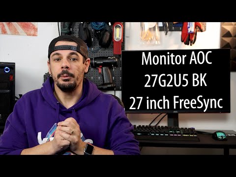 Review monitor AOC 27G2U5 BK 27 inch cu FreeSync