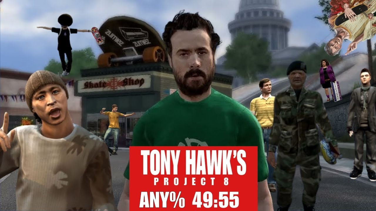 Tony Hawk's Project 8 - Any% (EMU) in 
