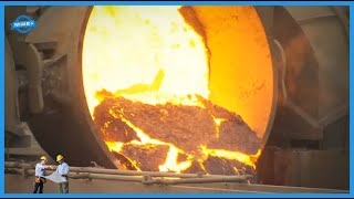 Extremely Dangerous Accident Of Molten Metal Ladle. Heavyduty Machinery & Equipments in Steelmaking