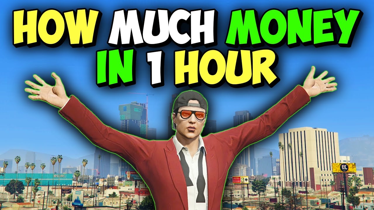 How Much MONEY Can I Make in 1 Hour in GTA Online?