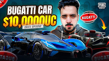 100000 UC 😱 BEST LUCK EVER IN BUGATTI BOLIDE SPIN | WHY JUTT PUBG MOBILE