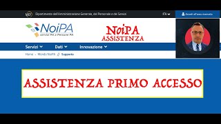 PRIMO ACCESSO *** NoiPA *** Richiesta Assistenza