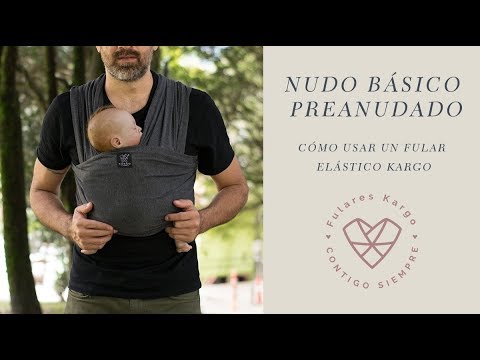 Nudo Básico Preanudado Fular elástico Kargo