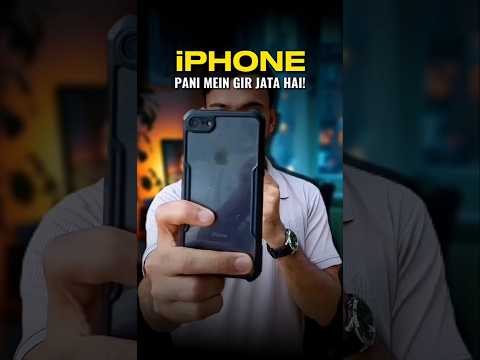 iPhone Water Drain Tricks #smartphone #iphone #tech