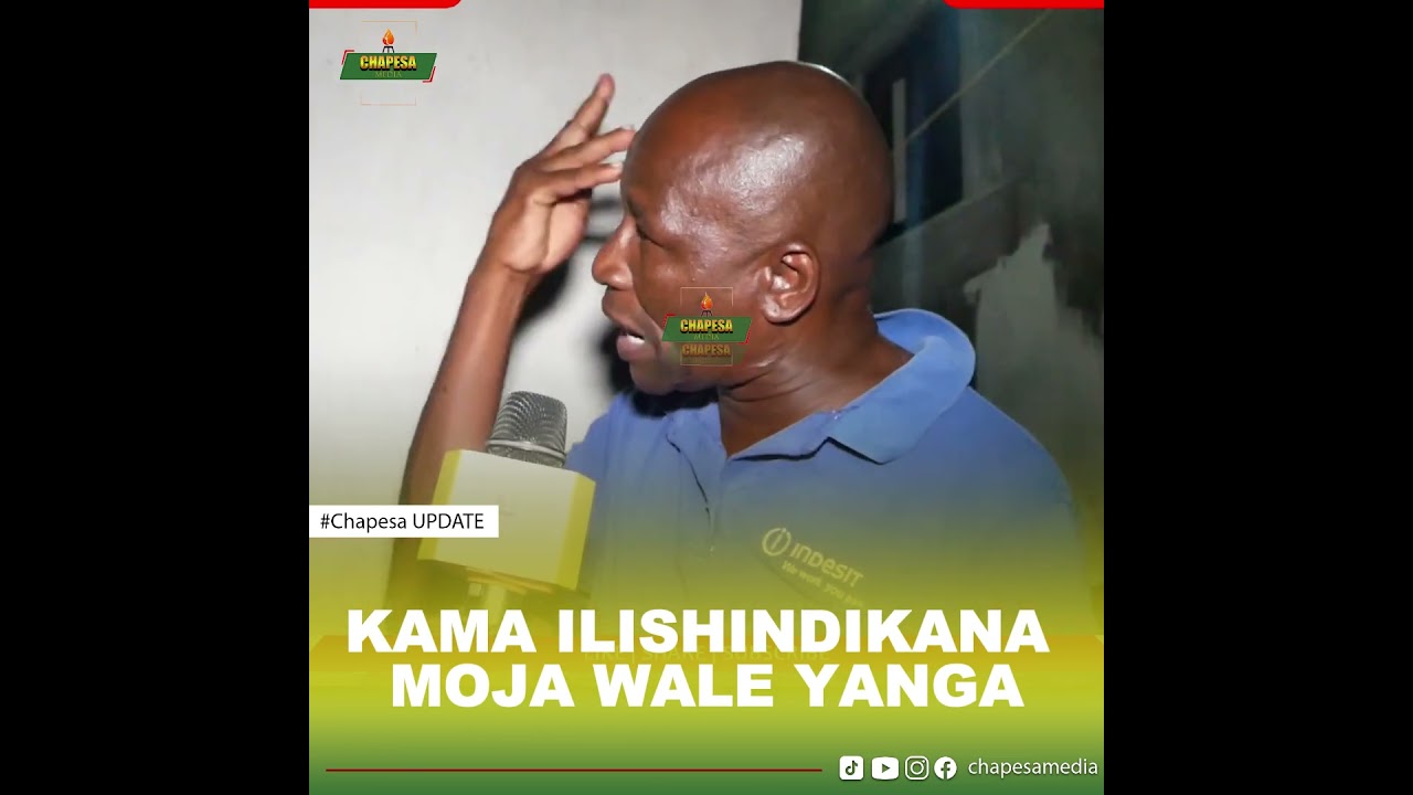 MZEE SAID!KAMA ILISHINDIKANA MOJA WALE YANGA WANACHEZA KWA MAESABU