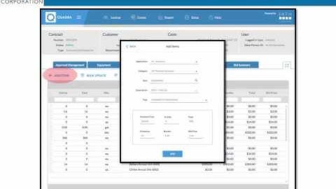 Quadra Service Contract Estimating