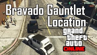 GTA Online Bravado Gauntlet Location