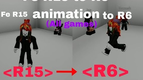 Roblox Fe Script Showcase | Fe R15 to R6 Anim | Fluxus and Hydrogen and Delta and Arceus x