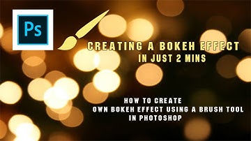 How to crate a own bokeh effect in photoshop | Phottoshop Tutorial