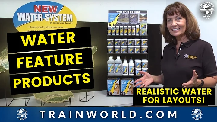 Woodland Scenics - New Products for Modeling Water Features in Layouts!