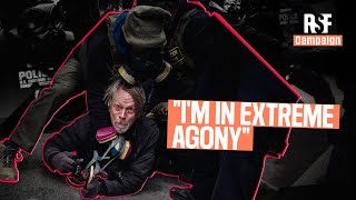 Photojournalist attacked by police in the United States