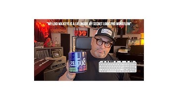 "My Logi MX Keys is a Lie: Inside My Secret Logic Pro Workflow"