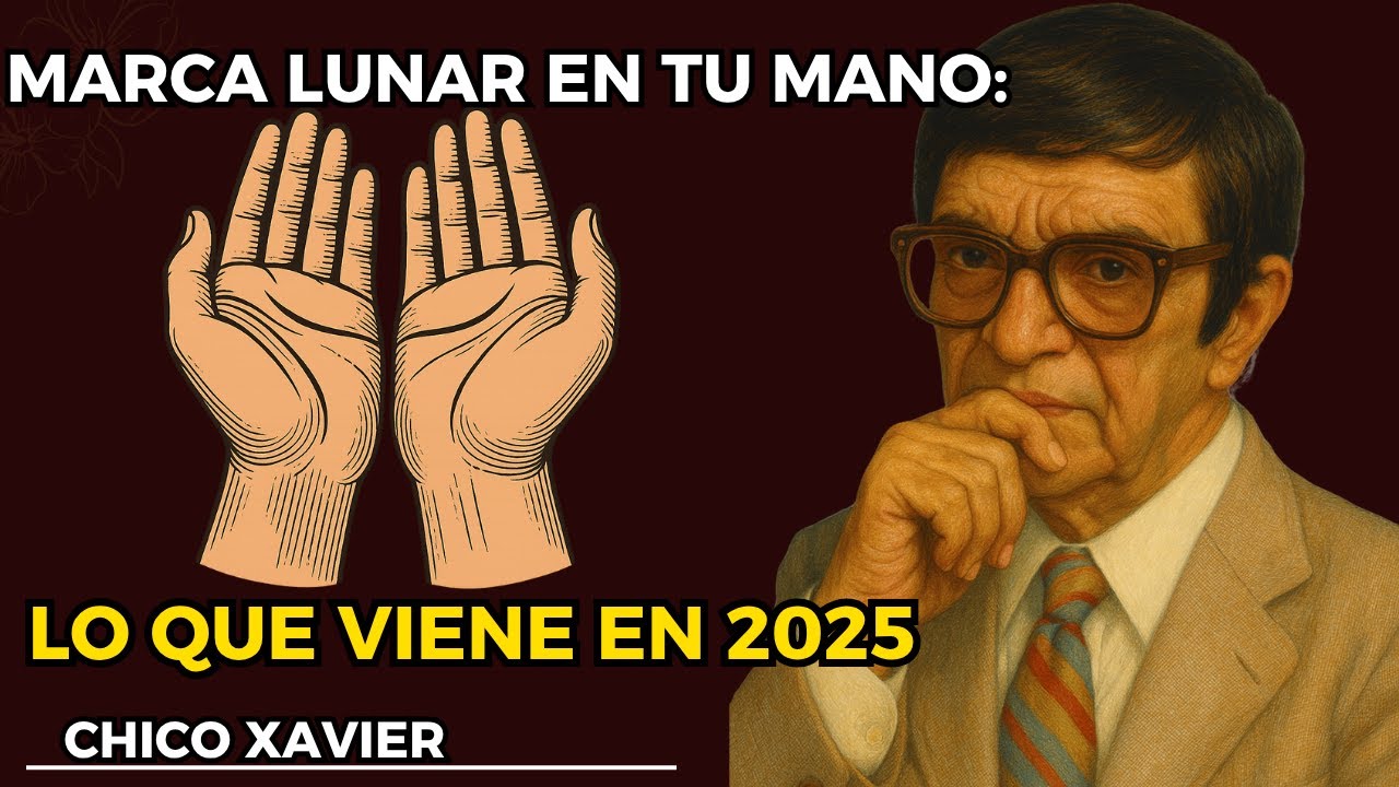 La Luna Creciente en tu mano revela 10 señales de tu destino en 2025 | Chico Xavier