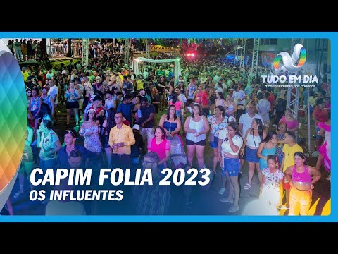 Os Influentes animaram 4ª noite do Capim Folia 2023