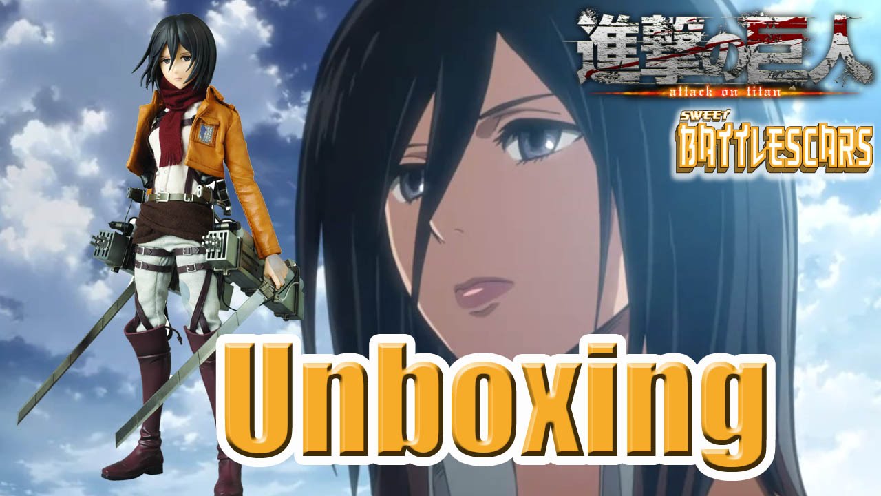 MIKASA - REAL ACTION HEROES FIGURE - UNBOXING