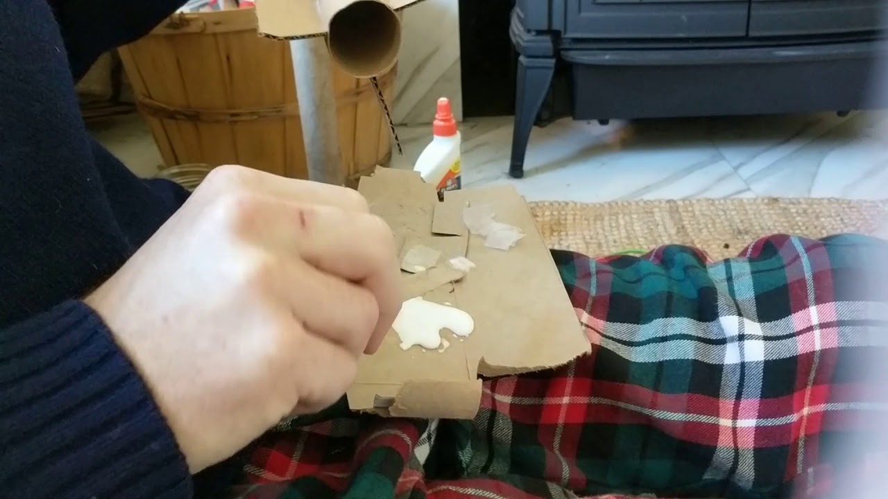 how to glue up an engine mount - YouTube
