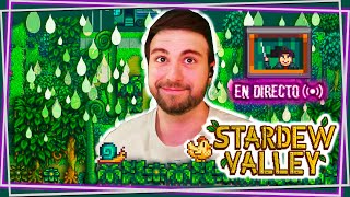 🔴Mi primera vez en STARDEW VALLEY: LLuvia verde y NUEVA cabaña #18