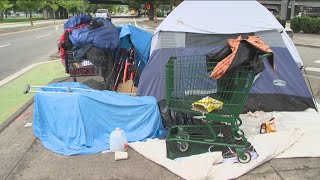 Daytime ban on homeless camps in Portland has begun; enforcement still far away
