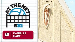 Danielle Hart's Creativity On and Off the Court | Wisconsin Volleyball | At The Net Content