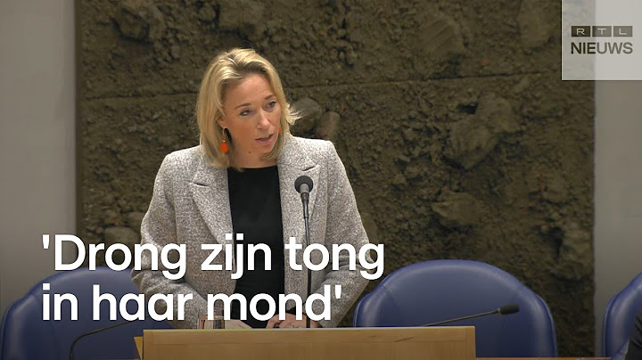 Staatssecretaris vertelt in Kamer over hoe ze werd aangerand