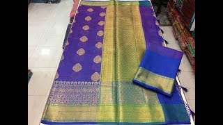 Top Trending Pure Handloom Linen Silk Sarees || pure soft linen silk saree screenshot 2