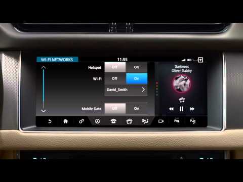 Jaguar XF 2017 | InControl Touch Pro Connectivity