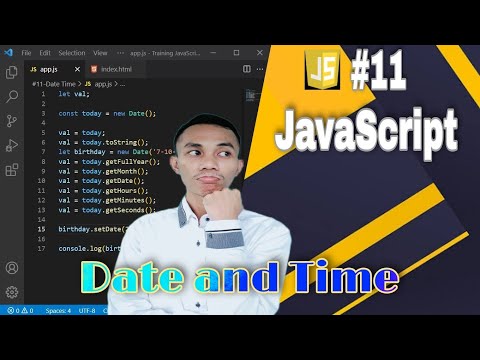 Video: Bagaimana cara menampilkan tanggal dan waktu dalam HTML?