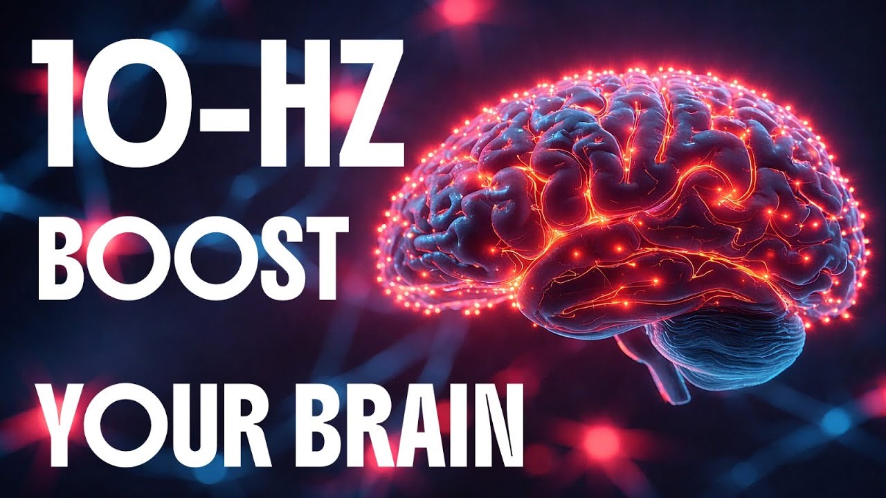 10Hz Brain Boost – Alpha Waves for Focus & Productivity