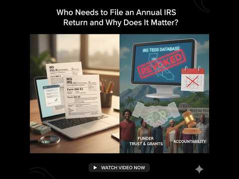 Who Needs to File an Annual IRS Return and Why Does It Matter