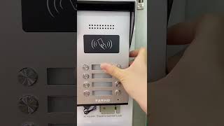 🔥 Heavy-duty Outdoor Intercom Doorbell✅ Non-visual direct press✅ Aluminum alloy body