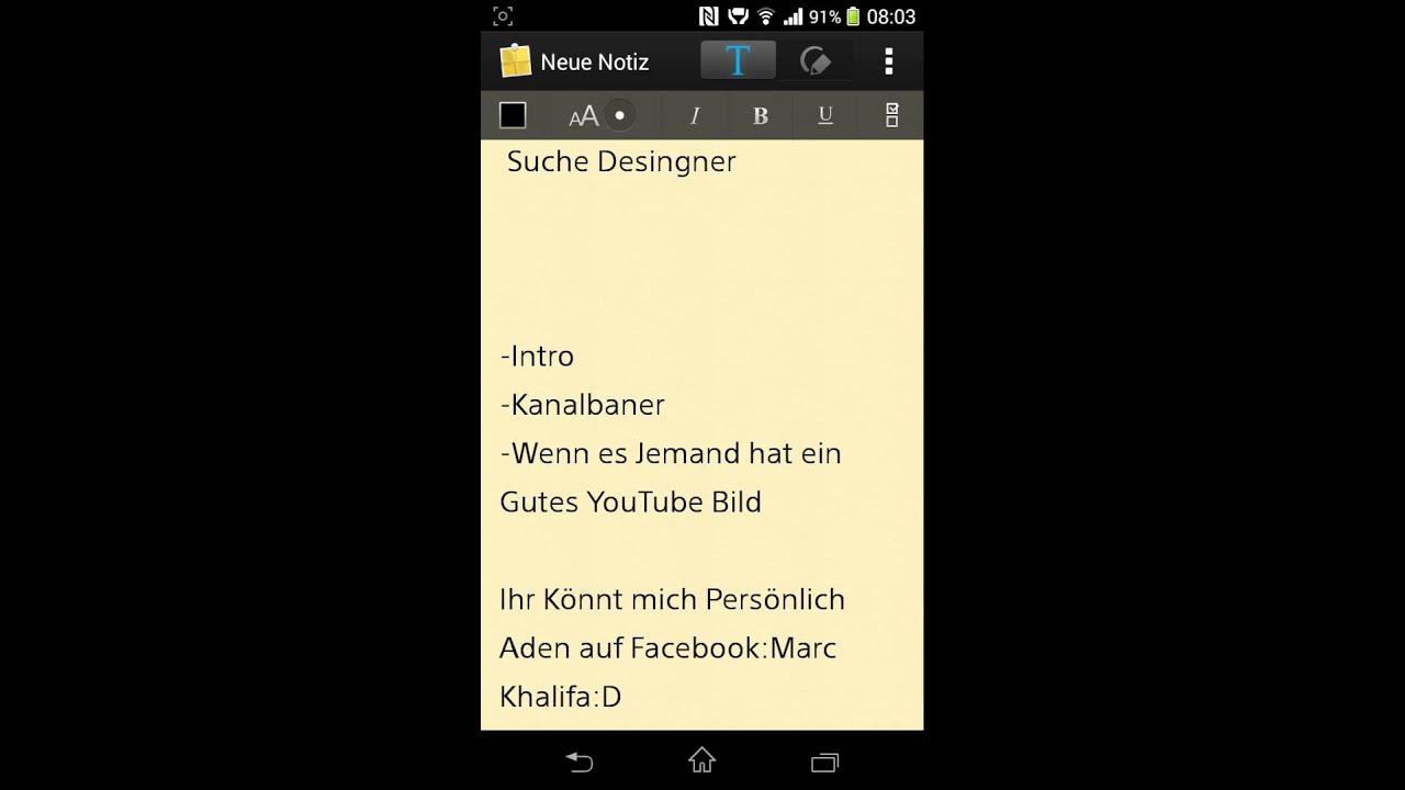 Suche Designer !
