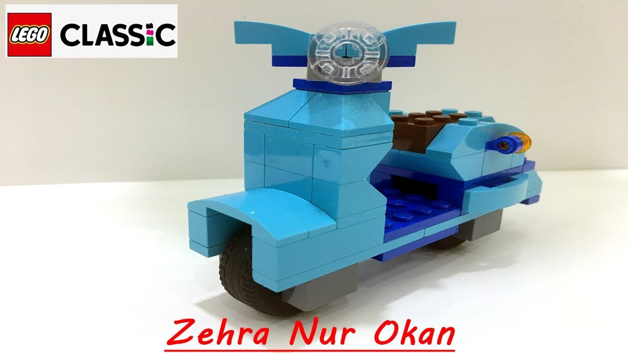 LEGO CLASSIC 10698 YARATICISI / Lego Scooter Yapım Talimatı / (Lego